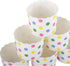 Webake Large Paper Baking Cup, 6oz Disposable Cupcake Muffin Cases, Jumbo Cupcake Liners, Set of 25 (Colorful dot)...
