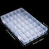 BTremary 36 Grids Clear Craft Storage Boxes with Compartments, Bead Organizer Storage Box, Plastic Jewellery Organizer Box, Small Parts Organizer ...