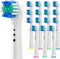 Replacement Toothbrush Heads Compatible with Oral B, 16Pcs Professional Electric Brush Heads for OralB Replacement...