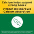 Nature Made Calcium 600 mg with Vitamin D3, Dietary Supplement for Bone Support, 60 Tablets...