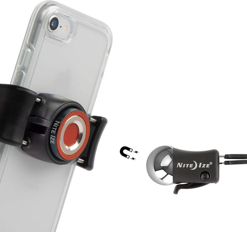 Nite Ize Original Steelie FreeMount Vent Kit - Adjustable Magnetic Bracket + Car Vent Mount for Smartphones...