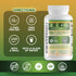 Ginko Biloba & Panax Ginseng Supplement - Red Ginseng Brain Supplement for Memory and Focus - Ginkgo Biloba Supplements for Good Vision, Immune Sy...