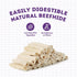 American Sourced Beefhide Mini Rolls 3-3.5" Dog Chew Treats - Natural Flavor, 40 Count/1 Pack...