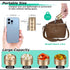 Aluminum Alloy Waterproof Pill Organizer 3 times a day,Moisture Proof Metal Pill Case,Small Daily Pill Holder for Purse,Portable Travel Pill box C...