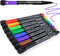 Fine Tip Dry Erase Markers 8 Pack, Magnetic Dry Erase Markers With Eraser, Skinny Low Odor White Board Marker Pens Bullet Tip Fine Point Thin Dry ...