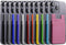 BIAJIYA Card Holder for Back of Phone, Stick-on ID Credit Adhesive Silicone Pouch Wallet Card Sleeve Pocket for All Smartphones...