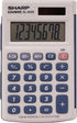 Sharp Calculators EL-243SB 8-Digit Pocket Calculator...