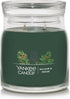 Yankee Candle Balsam & Cedar Scented, Signature 13oz Medium Jar 2-Wick Candle, Over 35 Hours of Burn Time, Christmas | Holiday Candle...