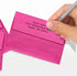 A1 Invitation Envelopes (3 5/8 x 5 1/8) - Azalea Pink Metallic (50 Qty.)...