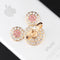 Universal 360 Degree Rotating Finger Ring Stand Holder for Cell Phone or Tablet - Crystal Rhinestone Pink Mouse......