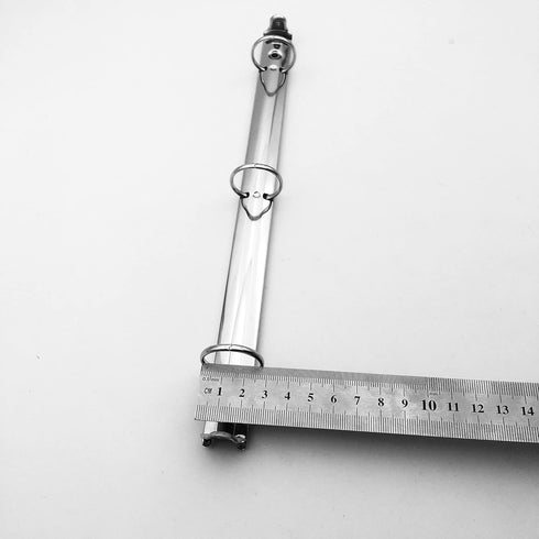 2Pcs Metal Standard Letter Size 3-Ring Binder Mechanism with booster ?3 O Rings,1 inch=25mm Capacity,20mm base width,Loose Leaf Binding Spines Com...