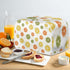FOR U DESIGNS Toaster Oven Cover Lemon Pattern Toaster Dust Cover 2 Slice Kitchen Small Appliance Covers Durable Washable Bread Maker Cover...