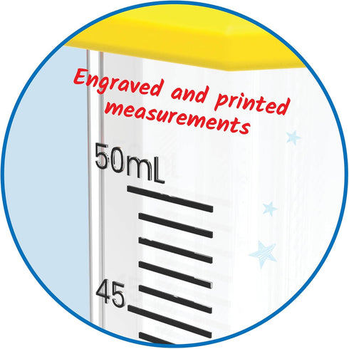 hand2mind Starter Science Graduated Cylinder Set, Science Lab Equipment Kids, Measuring Toys for Kids, Educational Science Kits, Kids Chemistry Se...