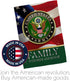 US Army Family Honor Garden Flag - Armed Forces Rangers United State American Military Veteran Retire Official - House Decoration Banner Small Yar...