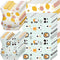40 pcs Disposable Bibs and Placemats for Baby, Leak Proof Travel Feeding Bibs and Place Mats for Infants Toddlers for Traveling and Outdoor Use...