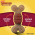 Hartz New Chompathon Gripper Bone Dog Chew Toy for Aggressive Chewers, Double Layered Flavored with Chicken & Bacon...