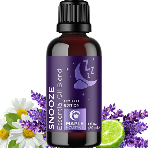 Sleep Essential Oil Blend for Diffuser - Snooze Blend Essential Oil for Sleep with Lavender Roman Chamomile Cedarwood and More - Sleep Aromatherap...