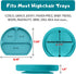 Silikong Suction Plate for Toddlers | BPA Free, 100% Food-Grade Silicone | Microwave, Dishwasher and Oven Safe | Stay Put Divided Baby Feeding Pla...