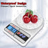 Digital Kitchen Scale, Electronic Rechargeable Multi Food Scale with LCD Display for Food Meat Cooking Nutrition Weight Balance Scale - 10000g/353...
