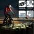 Grey Rechargeable LED Headlamp, 2 Pack 2500 Lumen Head Lamp with Motion Sensor, 7 Modes Bright Head Light, USB Recharge Flashlight Camping Accesso...
