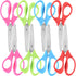 Kids Scissors,Scissors For School Kids,5" Children Scissors Comfort-Grip Handles Sharp Blunt Safety Student Scissors For Kids 8 Pack ages 4+...