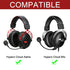 HyperX Cloud Alpha Cable, Removable Replacement Alpha Cord, with Mute & Volume Controls Compatible with HyperX Cloud Mix Alpha Gaming Headset (No ...