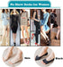 Angzhili 2 Pair Women Ladies Summer Peep Toe Socks Open Toe Socks Invisible Liner Fashion Breathable Open-Toed Liner Socks No Show with Nonslip He...