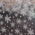 6 Sheets White Glitter Snowflakes Christmas Nail Art Stickers Decals Self-Adhesive Pegatinas Uñas Nail Supplies Nail Art Design Decoration Accesso...