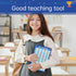 Dinggaogao10 Packs Number Line Whiteboards Cards, 9” x 12”Double Sided Dry Erase Board Writable and Erasable 130 Numbers Chart White Board for Stu...