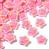 DanLingJewelry 100Pcs Pink 10mm Star Resin Cabochons Mini Flatback Nail Embellishments for DIY Art Jewelry Making Supplies...