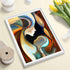 YALKIN Diamond Painting Kits for Adults, DIY 5D Diamond Painting Paint Abstract Mother by Number with Gem Art Drill Diamond Painting Kits for for ...