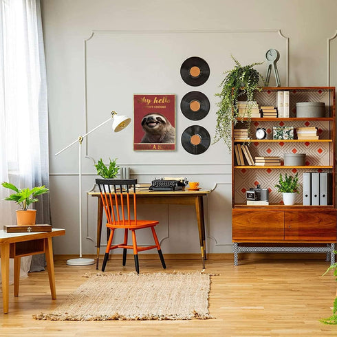 YLUYINOM Retro Tin Sign Why Hello Sweet Cheeks Have A Seat Sloth Lovers S Wall Art Decor For Living Room Coffee Bar Signs Home Farmhouse Toilet De...