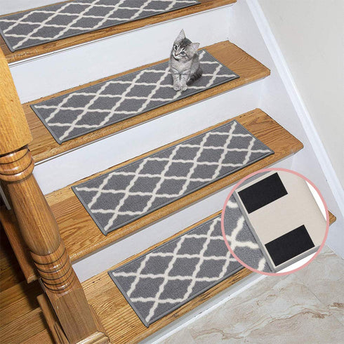 Melsan 4x6 Inch Hook and Loop Tape Heavy Duty - 4 Sets - Strong Back Adhesive Fastener for Home Office Indoor Outdoor Use - Instead of Holes and S...