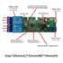 Jane Eyre Tuya Smart ZigBee 2 Channel Smart Relay with 433 RF Remote Control USB5V DC7-32V Instantaneous/Self-Lock Switch for Use with Alexa Googl...