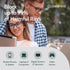 cloudfield Anti Blue Light Glasses for Men & Women I Non Prescription Blue Light Glasses for Computer I Ease Digital Eye Strain...