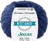 Estako Jeans, 55% Cotton 45% Acrylic Amigurumi Yarn, Soft, Fine/Sport (2) for Crochet and Knitting 1.76 Oz (50g) / 174 Yrds (160m) (1020 - Navy).....