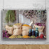 YongFoto 6x4ft Condiment Spice Backdrop Dried Herbs Flower Seasoning Food Cooking Material Wood Board Photography Background Cuisine Themed Party ...