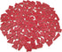 200g Ceramic Mosaic Tiles for Crafts,Irregular Stained Ceramic 0.2"x0.8" Porcelain Mosaic Tiles for Home Decoration (Red)...