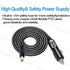 Car Charger Adapter Replacement for EBL Portable Power Station 300 500 Voyager 1000 Power Station Solar Generator Power Adapter Cord Supply......