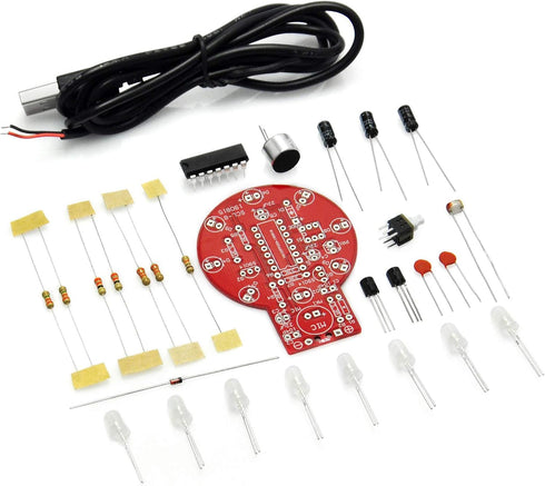 Gikfun Sound and Light Control Delay Lamp Practice Soldering Board Kit DIY for Arduino EK1948......