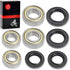 Front Wheel Bearing & Seal For YAMAHA Banshee Warrior 350 1988-2006 Bear Tracker Big Bear Bruin 250 2001-2009 YFZ450 W V R RSE...