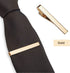 Roctee Tie Clips for Men, 3 Pack Classic Tie Clip Silver Gold Black Necktie Tie Bar Pinch Clips Suitable for Wedding Anniversary Business...