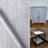 Teemall Light Gray Wood Grain Self Adhesive Sticker Wallpaper Furnitur Cabinets Wardrobe Shelf Liner 17.7 in X 98In...