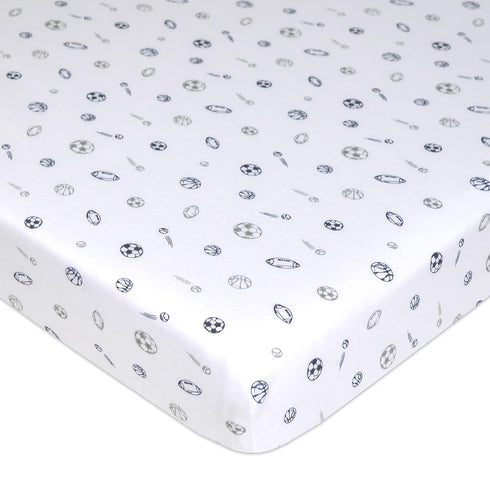 TL Care 100% Natural Cotton Fitted Pack and Play Sheet 39" x 27" - Soft & Breathable Pack N Play Sheet for Playpen, Playard & Mini Crib Mattress, ...