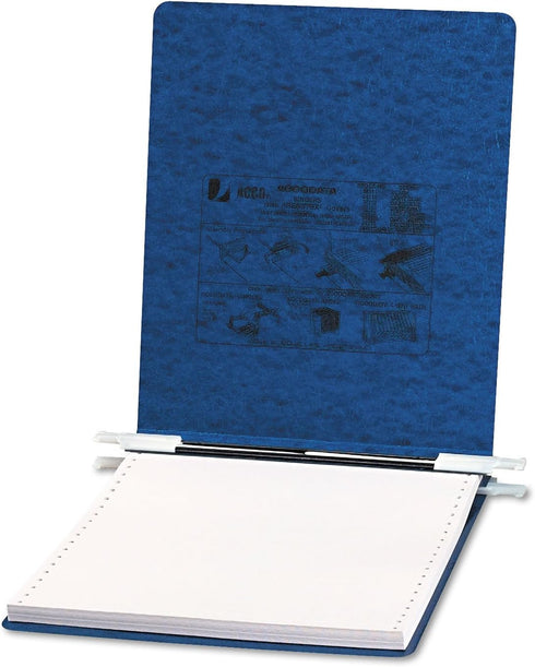 ACCO PRESSTEX Covers w/ Hooks, Unburst, 9 1/2 x 11 Sheets, Dark Blue (54113)...