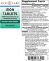 GeriCare Ferrous Sulfate Tablets 325mg, Elemental Iron 65 mg High Potency Iron Supplement | No Artificial Color Additives Dietary Supplement 100 C...