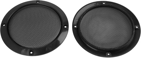 X AUTOHAUX 2pcs Grill Cover 5inch Mesh Protector Car Speaker Cover Woofer Subwoofer Grill Black...