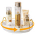 Makeup Organizer for Vanity, 360° Rotating Bathroom Organizer Countertop, High-Capacity Skincare Organizer, Spinning Cosmetics Organizer for Dress...
