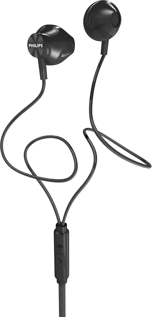 PHILIPS Wired Earbuds with Microphone - Ergonomic Comfort-Fit in Ear Headphones with Mic for Cell Phones, Earphones with Microphone with Bass Clea...