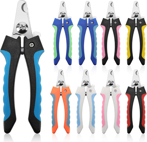 9 Pcs Dog Nail Clippers Bulk Pet Nail Clippers, Dog Toenail Clippers Dog Nail Trimmer Dog Clippers for Grooming Nails Dog Claw Care for Small Medi...